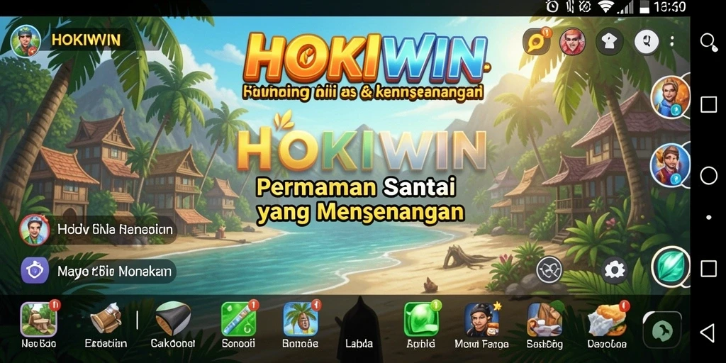 Screenshot gameplay HOKIWIN yang menunjukkan keseruan dalam bermain.