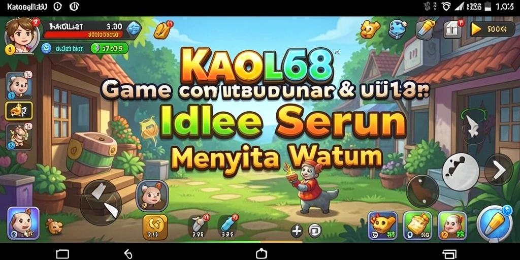 Tangkapan layar KAOL68 menampilkan gameplay Idle yang mengasyikkan.