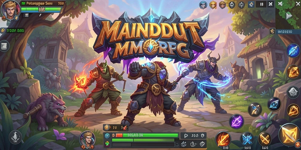 Gameplay seru di dunia fantasi MAINDUIT.