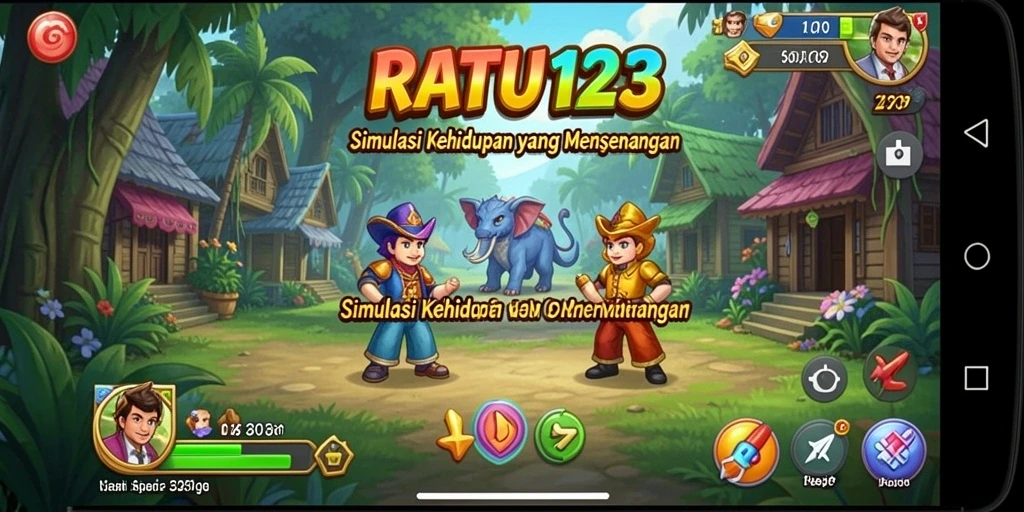 Gameplay menarik di <strong>RATU123</strong> menunjukkan kebebasan kreasi pemain.