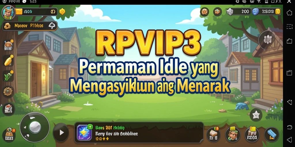 Tampilan gameplay RPVIP3 yang menarik dan menyenangkan untuk dilihat.