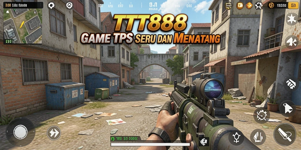 Tampilan gameplay TTT888 yang menegangkan dan grafis memukau.