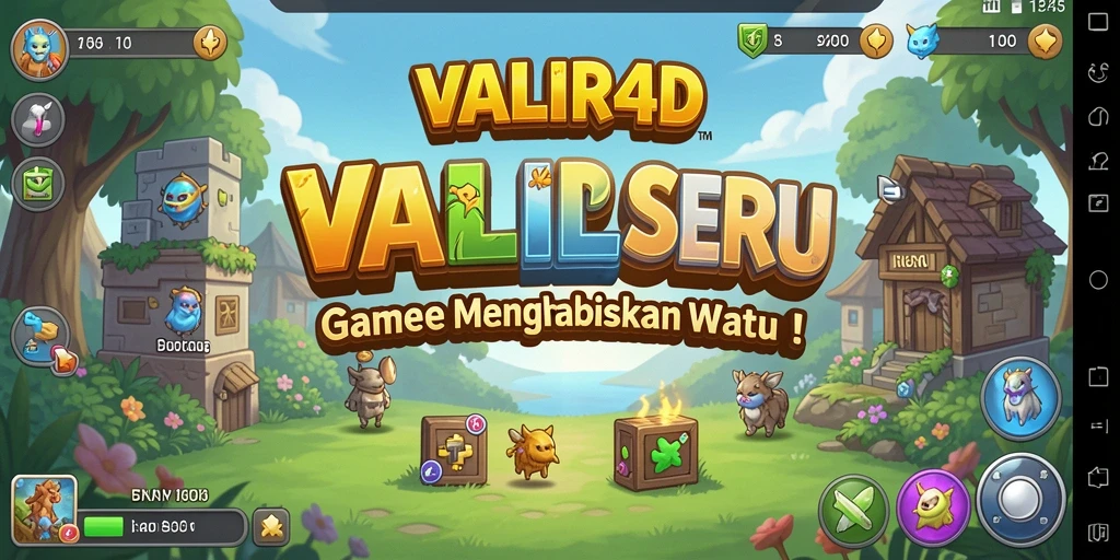 Tampilan gameplay VALIR4D yang memukau dan interaktif.