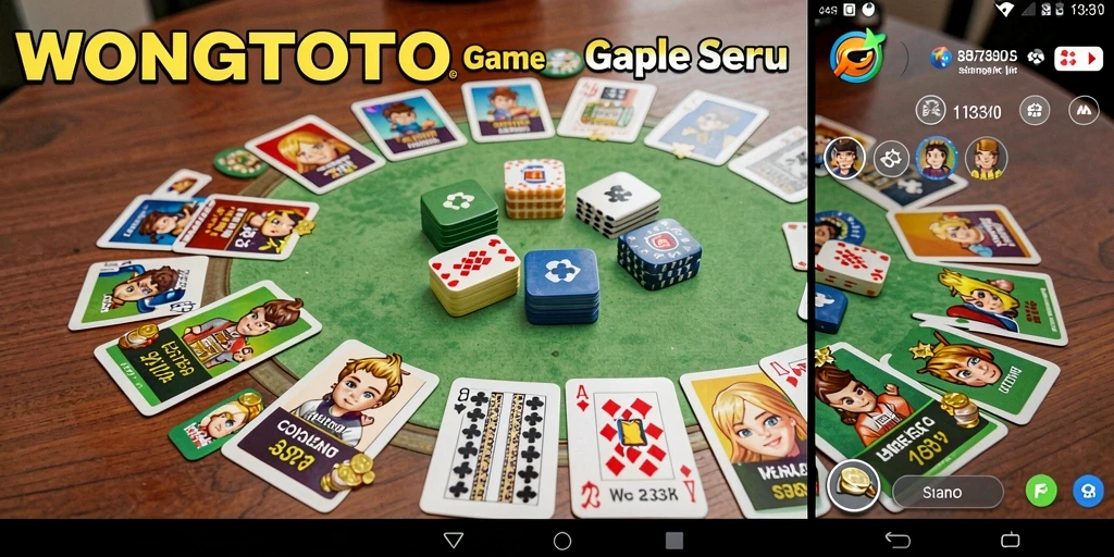 Tampilan gameplay seru di WONGTOTO dengan teman-teman!